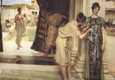 Alma-Tadema, Sir Lawrence The Frigidarium (mk24)